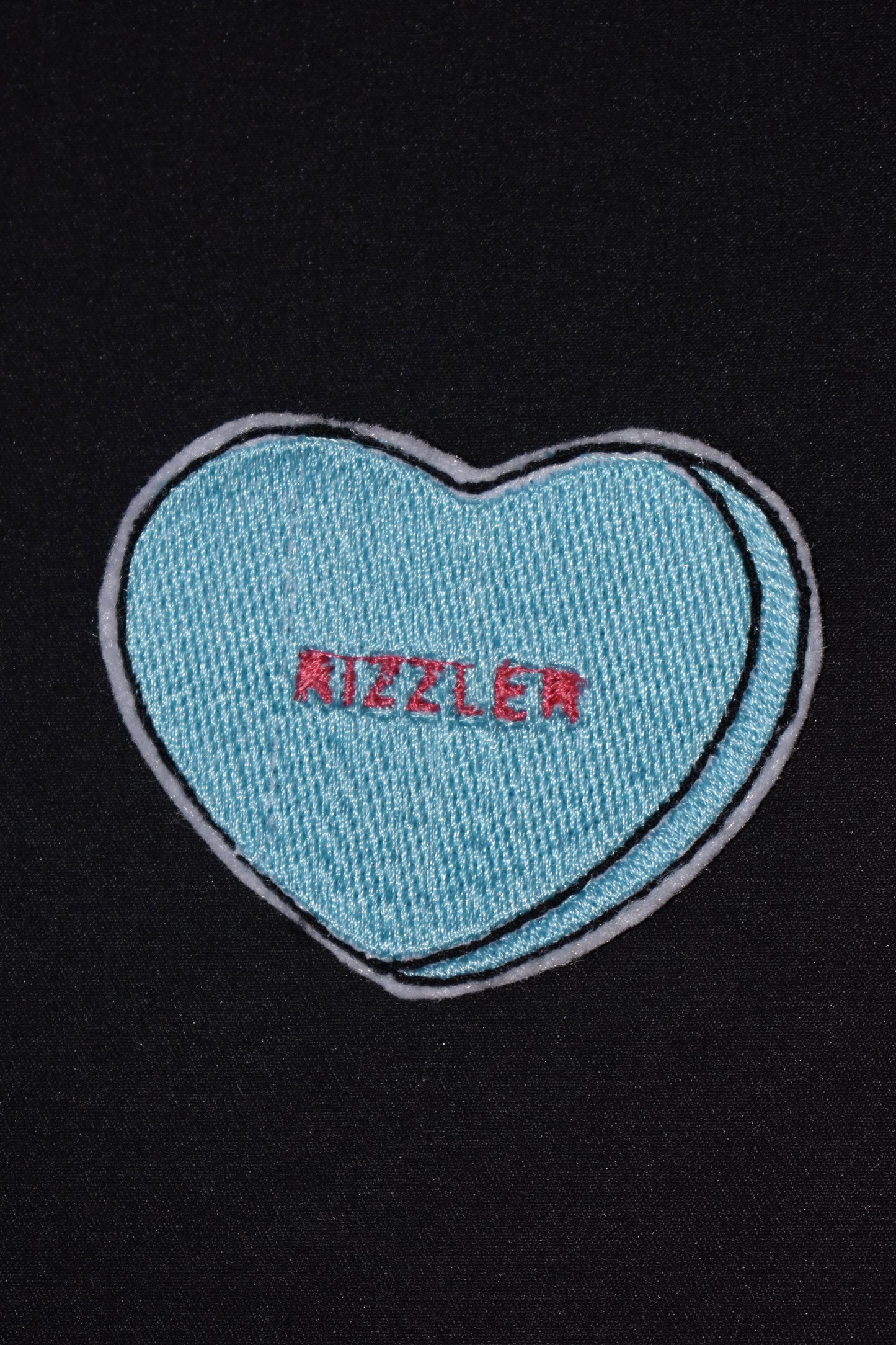 “Rizzler” iron on patch