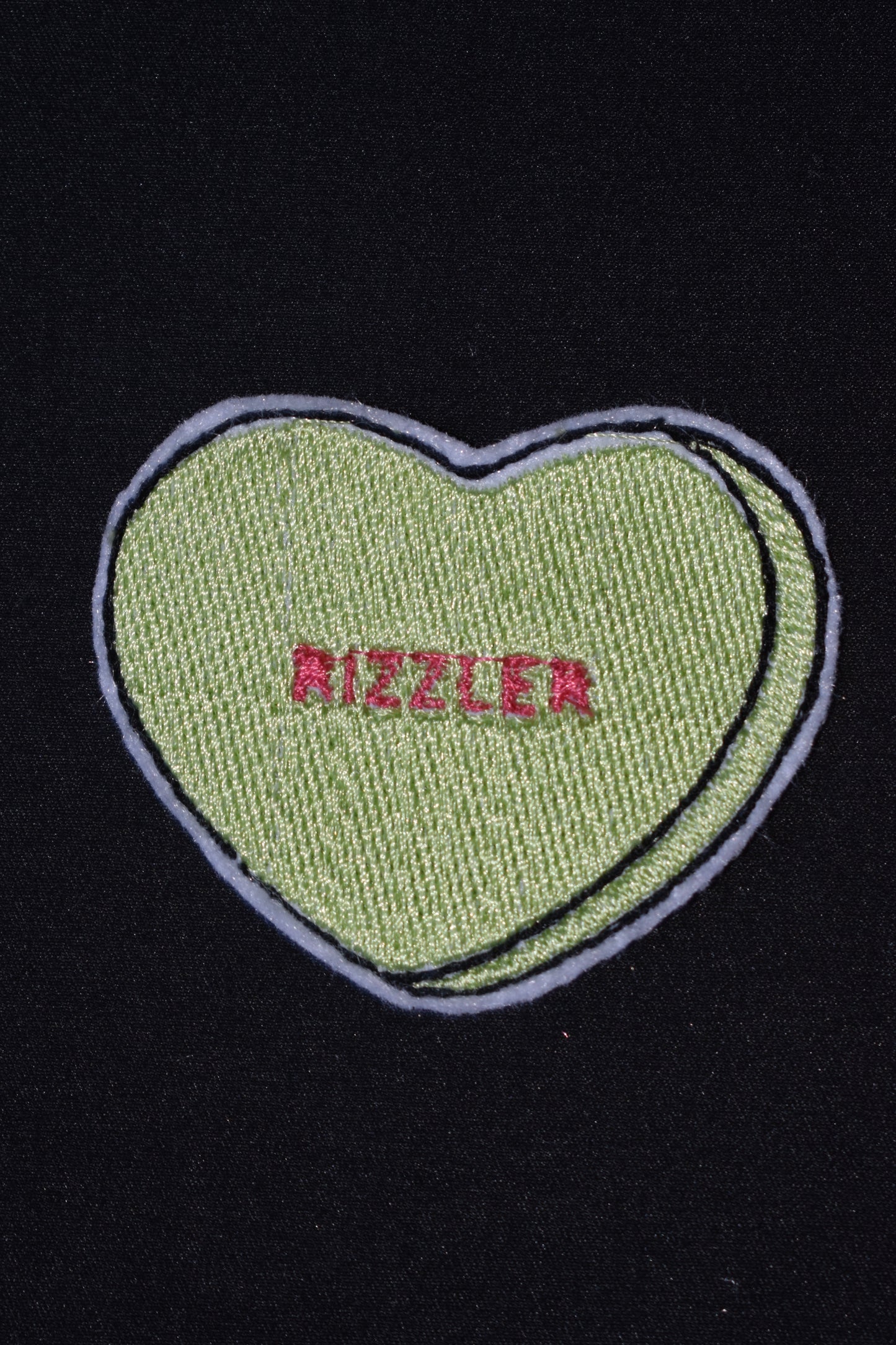 “Rizzler” iron on patch