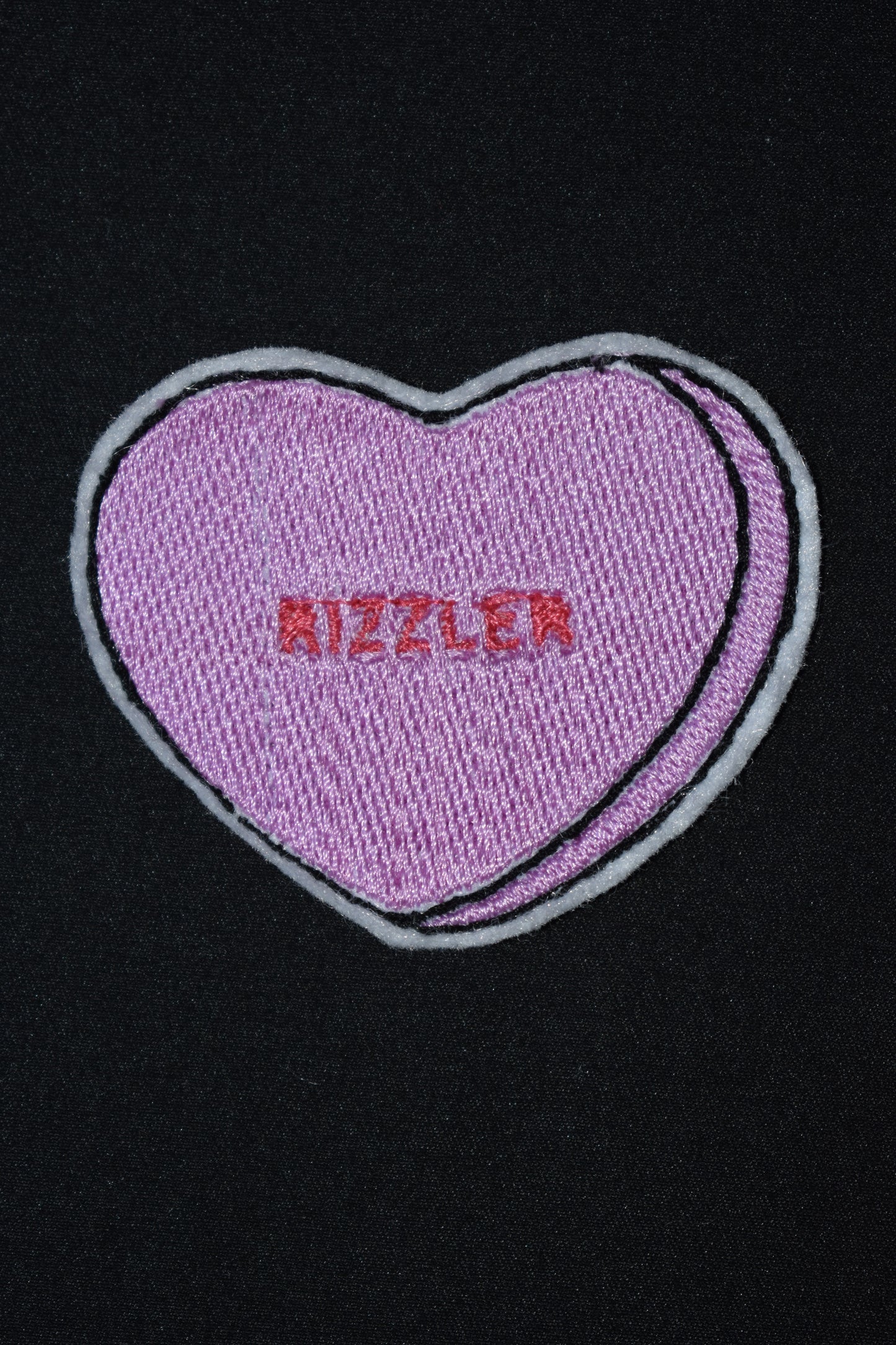 “Rizzler” iron on patch